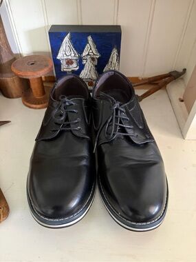 Gatsby Classic Black Men’s Lace-Up Dress Shoes